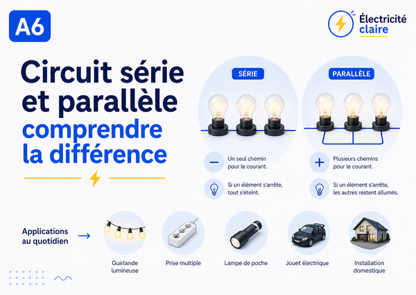 A6 — Circuits en série et en parallèle